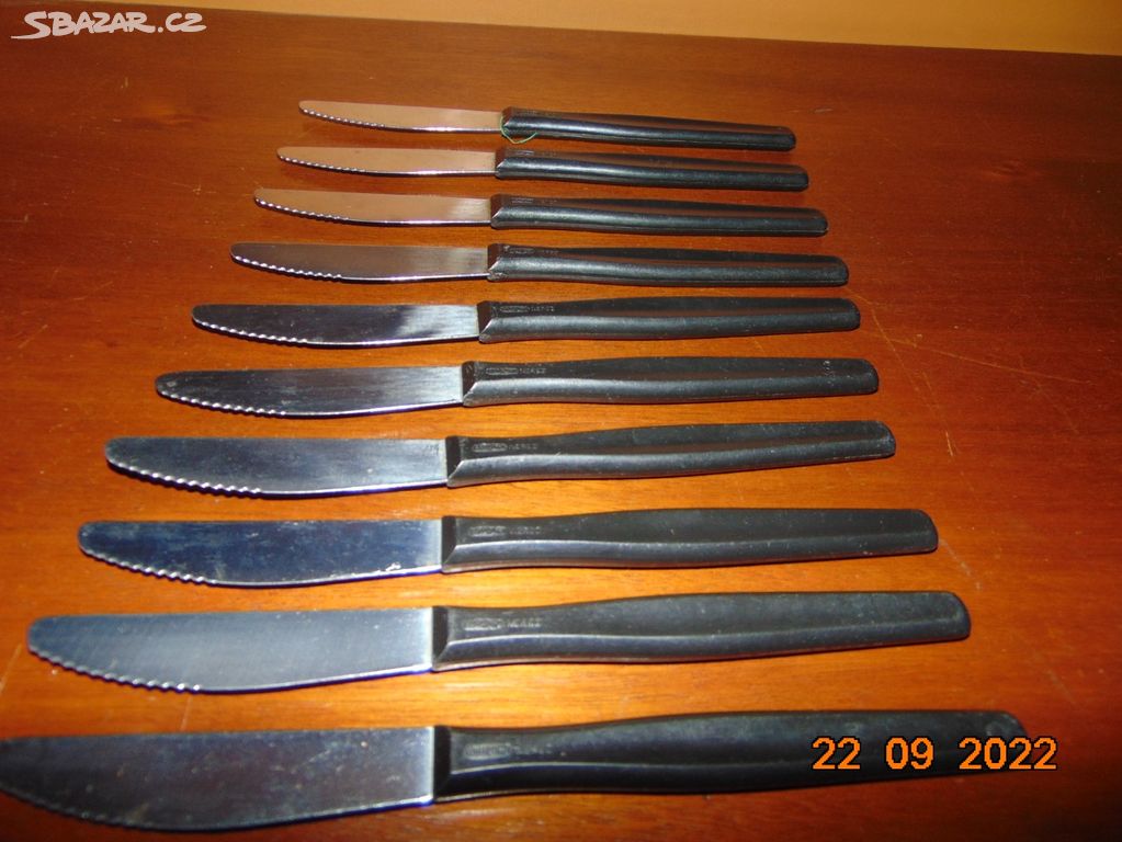 Příborové nože  retro / cena za kus