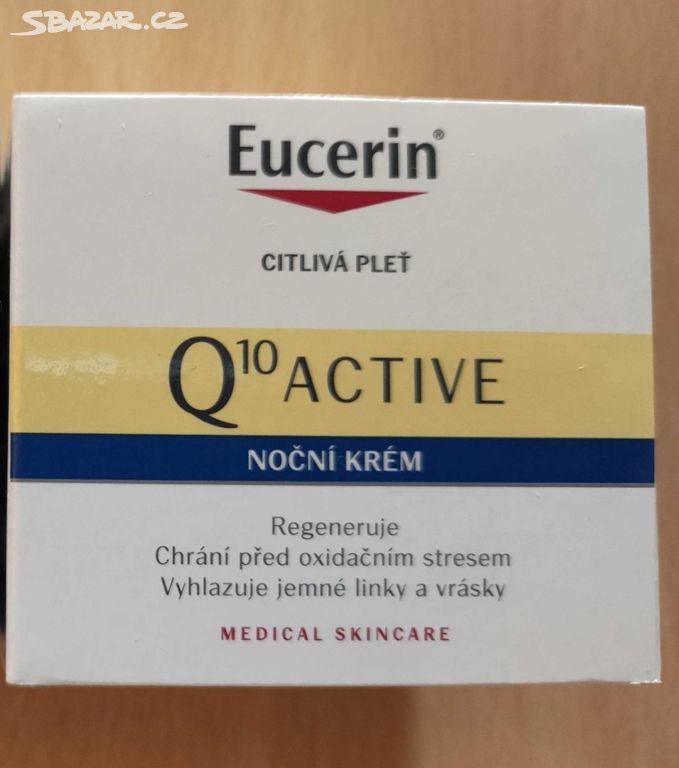 Eucerin Q10 Active noční krém proti vráskám 50 ml