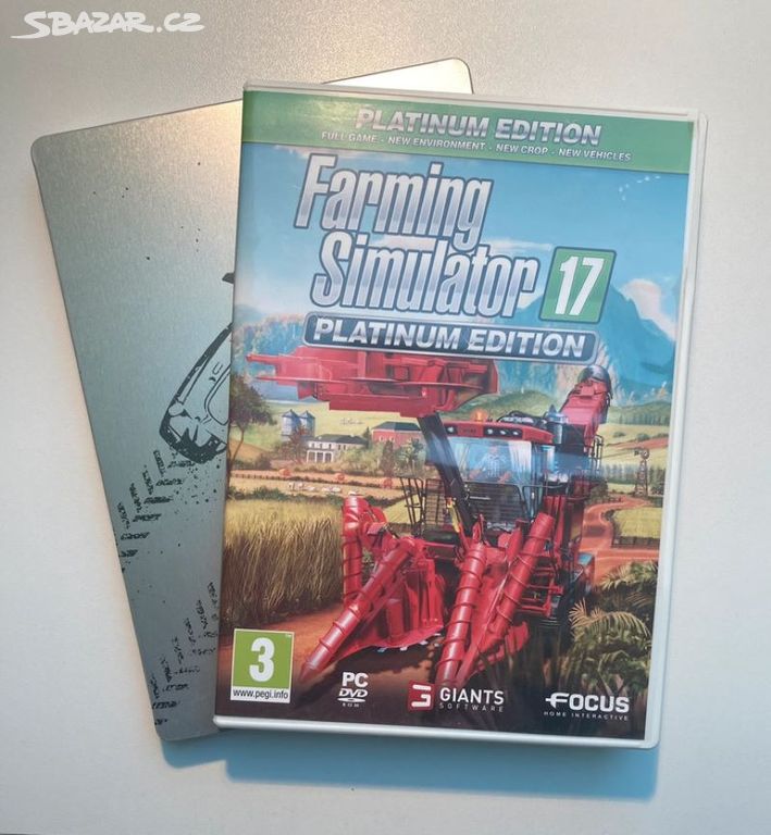 Hra Farming simulator 17 platinum edition