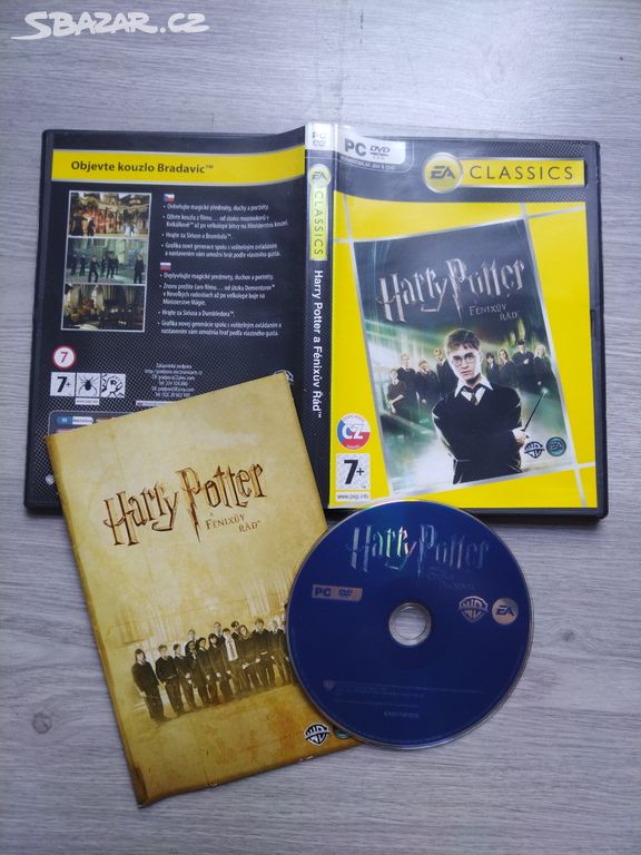 Harry Potter a Fénixův řád CZ dabing PC hra retro