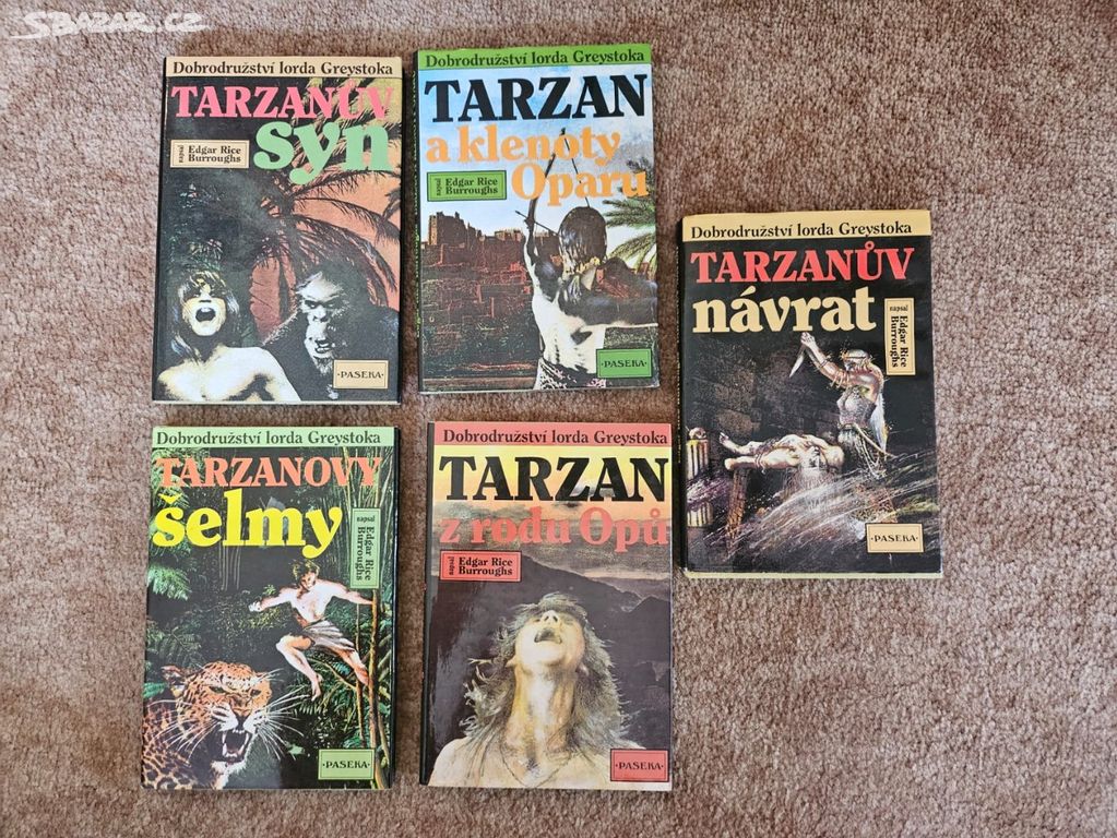 5 x Tarzan, cena za vše