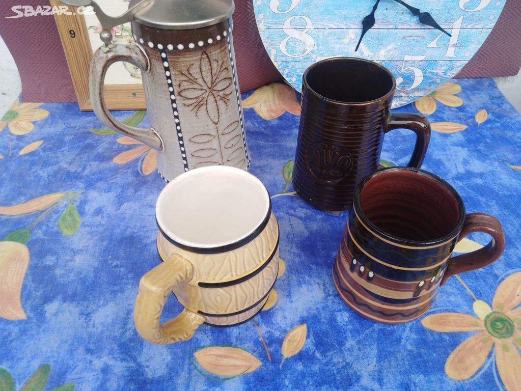 Korbely keramika 4 kusy