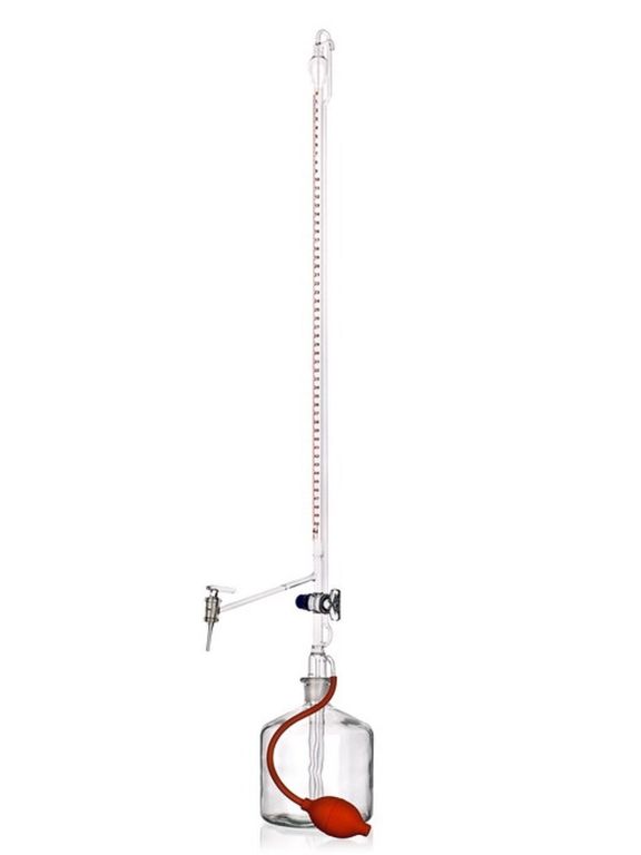 Бюретка полуавтоматическая. Титратор механический лабораторный. Титровальная установка. Бюретка полуавтоматическая. Бюретка полуавтоматическая.