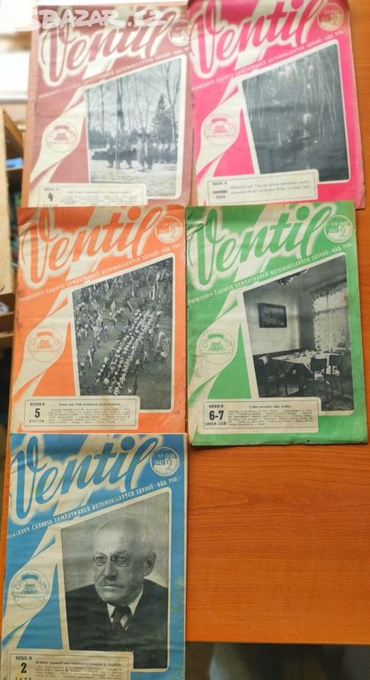 Časopisy Ventil - 1947-1948