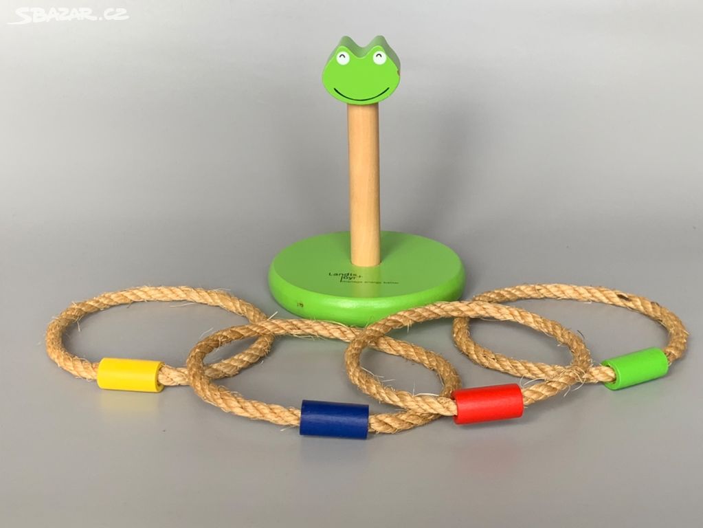 Hra házecí dřevěná Žába
