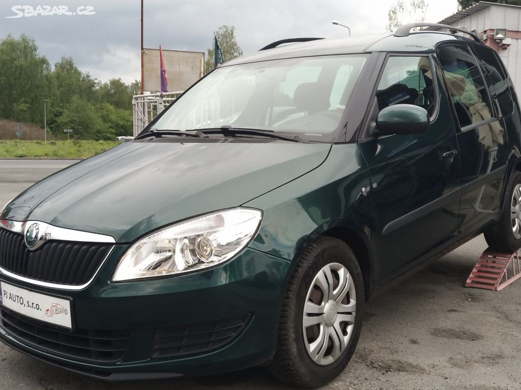 Škoda Roomster 1.2 TSi 63kW Style, AAC,PDC