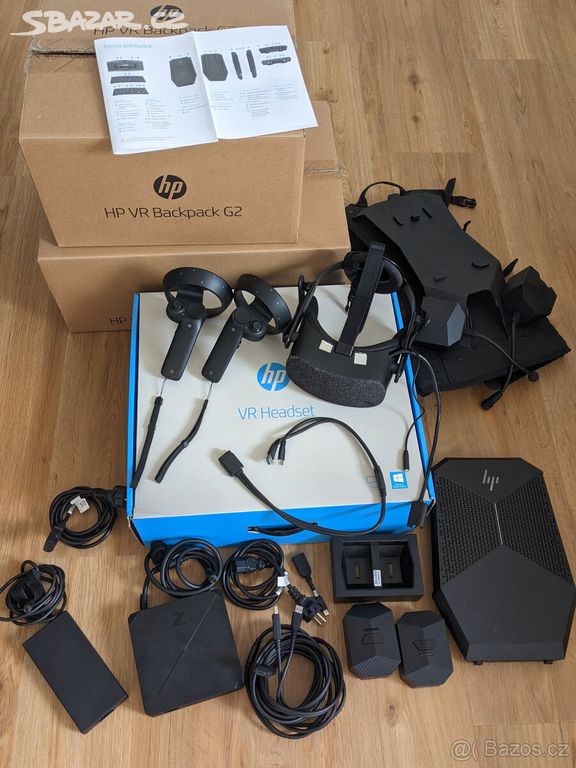 HP VR Backpack G2 + HP Reverb VR brýle