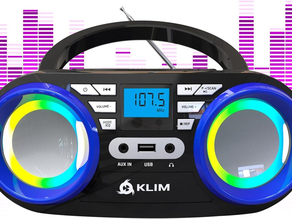 KLIM Přenosný audio přehrávač KLIM B3 Boombox