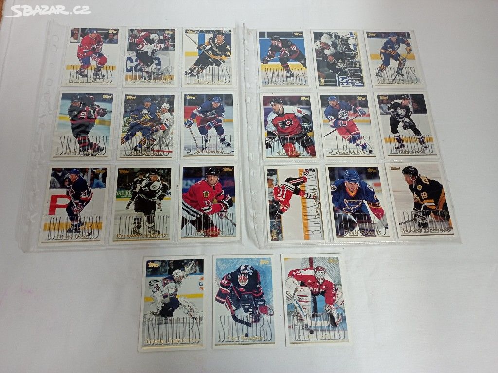 Hokejové kartičky Topps 1995