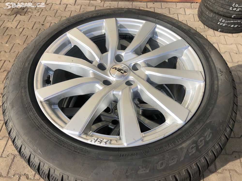 Sada alu AEZ 9x19" ET45, 5x120x74 a Pirelli