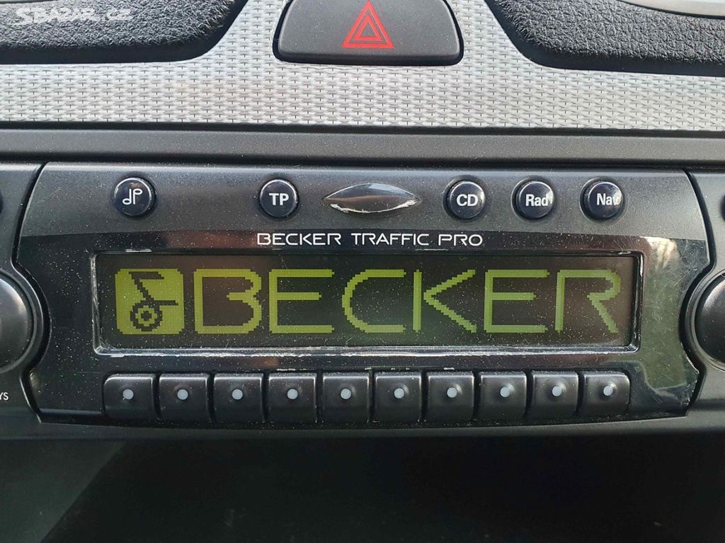 Becker trafic pro - autorádio s CD a navigací
