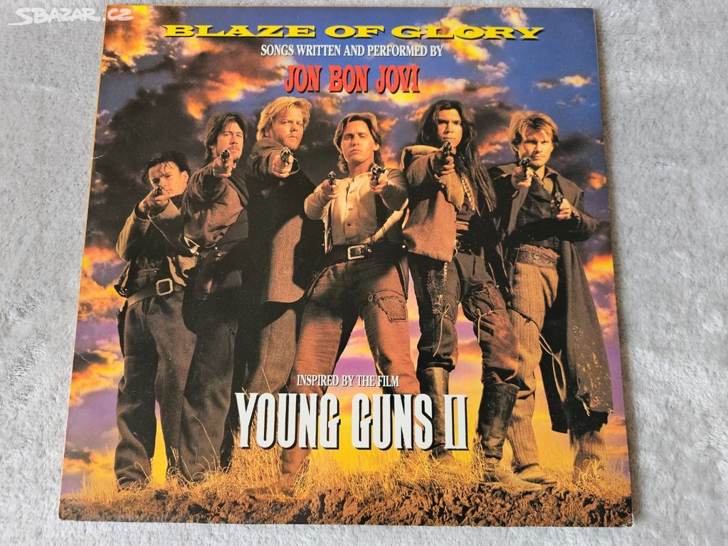 Jon Bon Jovi  Blaze of glory Young guns 2 Vinyl LP