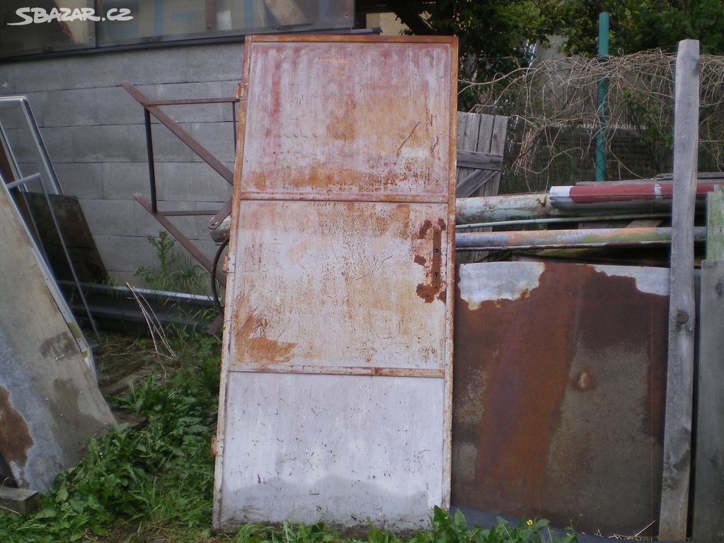 Ocelové  hystorizující dveře 87x196 cm i výměnou