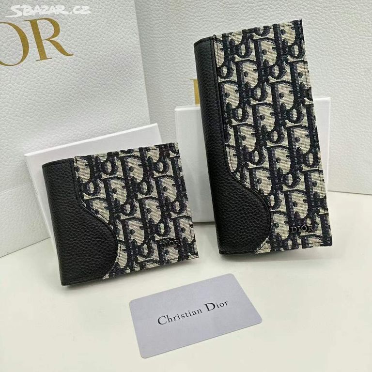 Peněženka pánská Dior, kůže