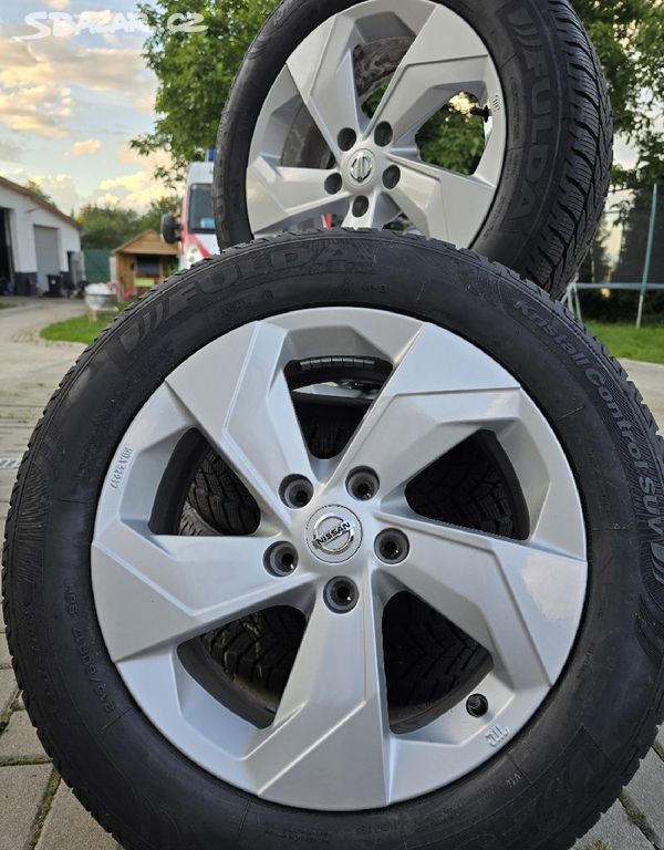 Zimní ALU kola 5x114.3 Nissan Qashqai r17