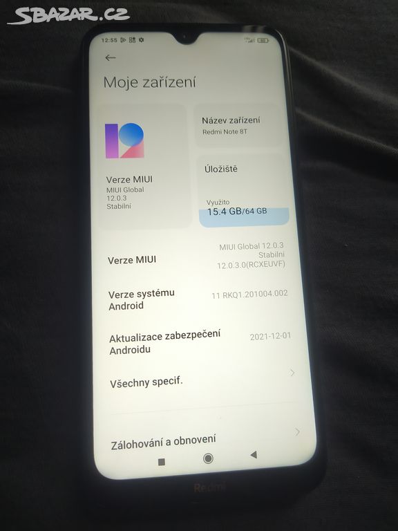 Mobil Xiaomi redmi note 8 T