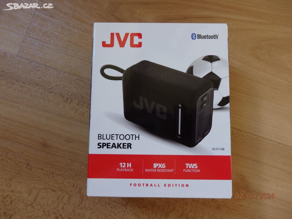 Přenosný reproduktor JVC XS-E114 černý