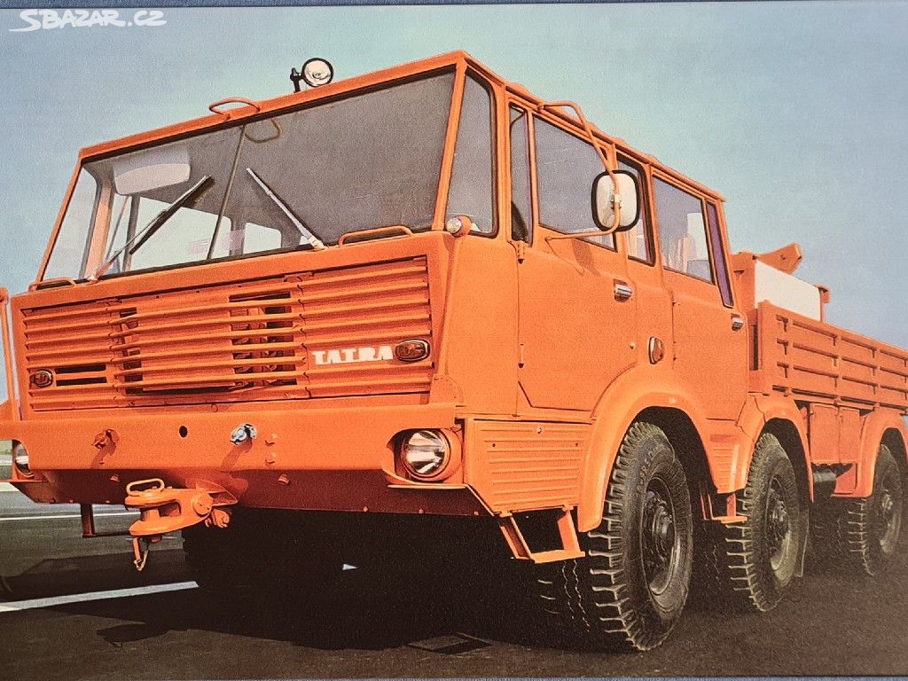 Cedule kovová retro TATRA 813