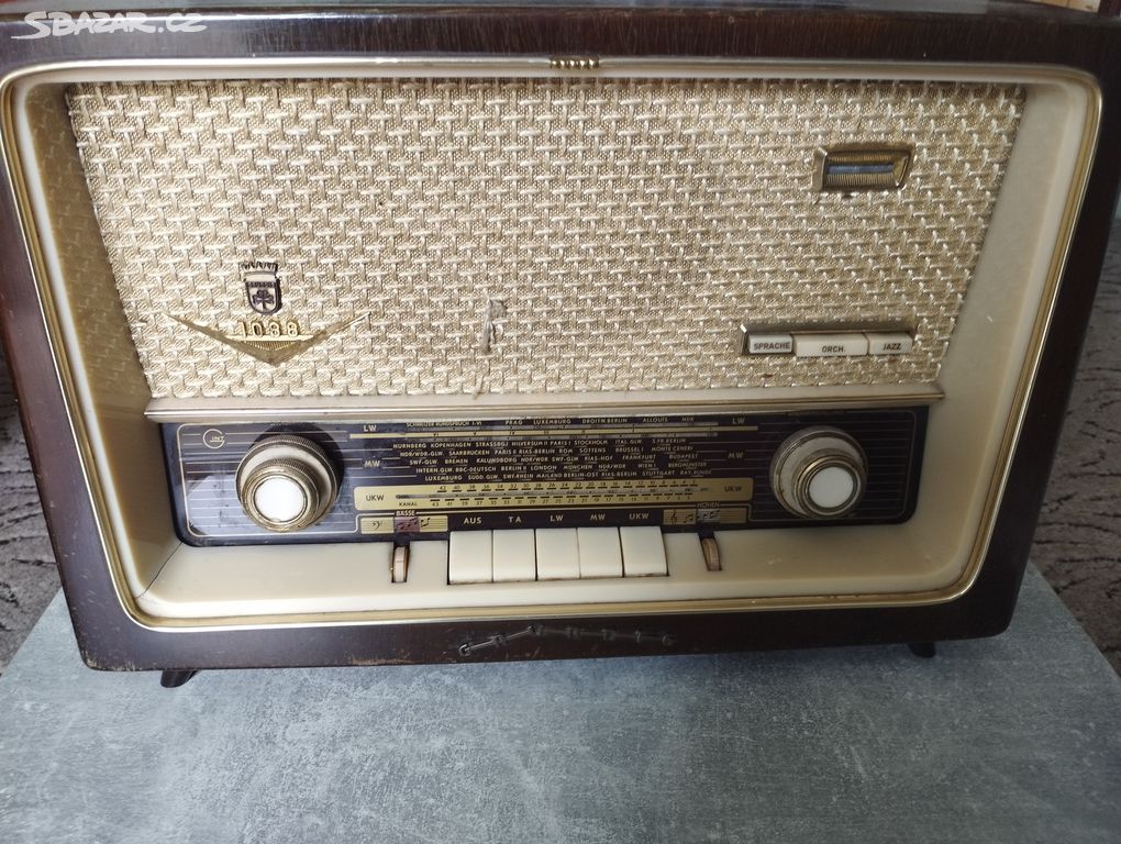 Rádio Grundig Type 1088 r.v.1957