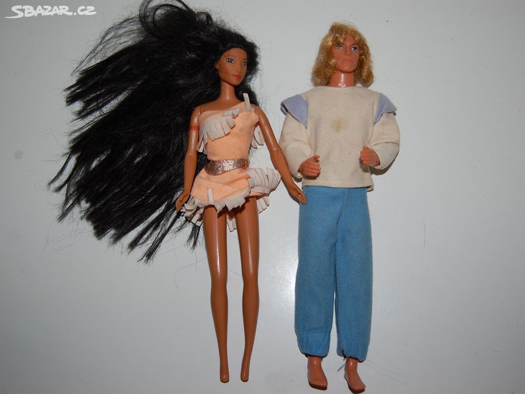 Staré panenky - Barbie a Ken