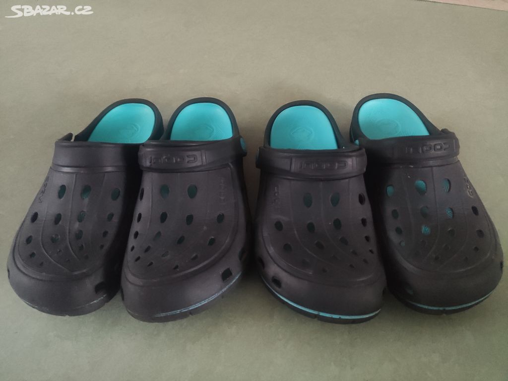 Coqui nazouváky, Crocs boty 1+1 zdarma, vel. 39