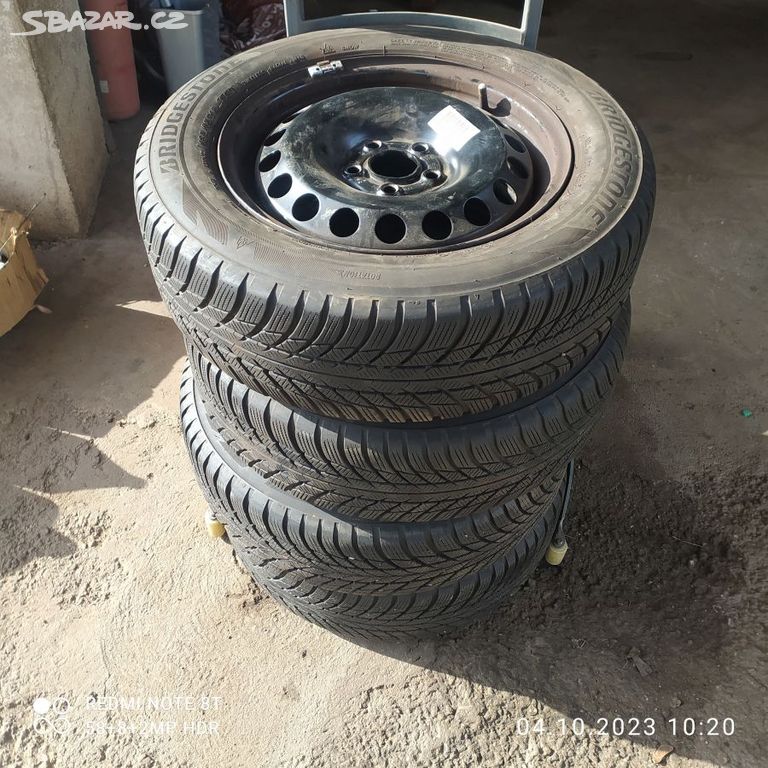 15" plechová kola 5x100 ŠKODA (VW, SEAT, AUDI)