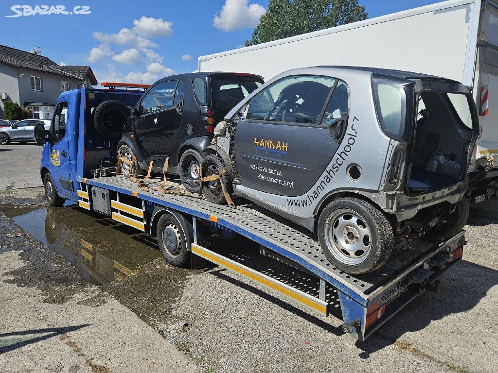 Bazar dílů na Smart Fortwo 450 rok 98-07