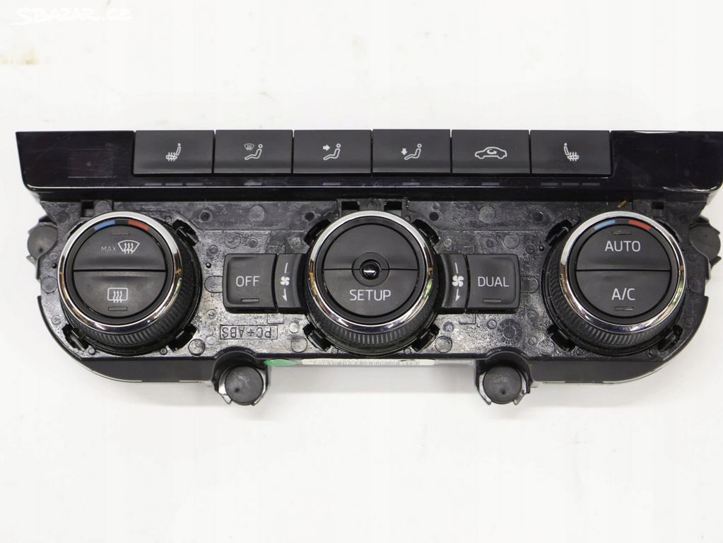 Škoda Octavia III panel klimatizace 5E0907044L