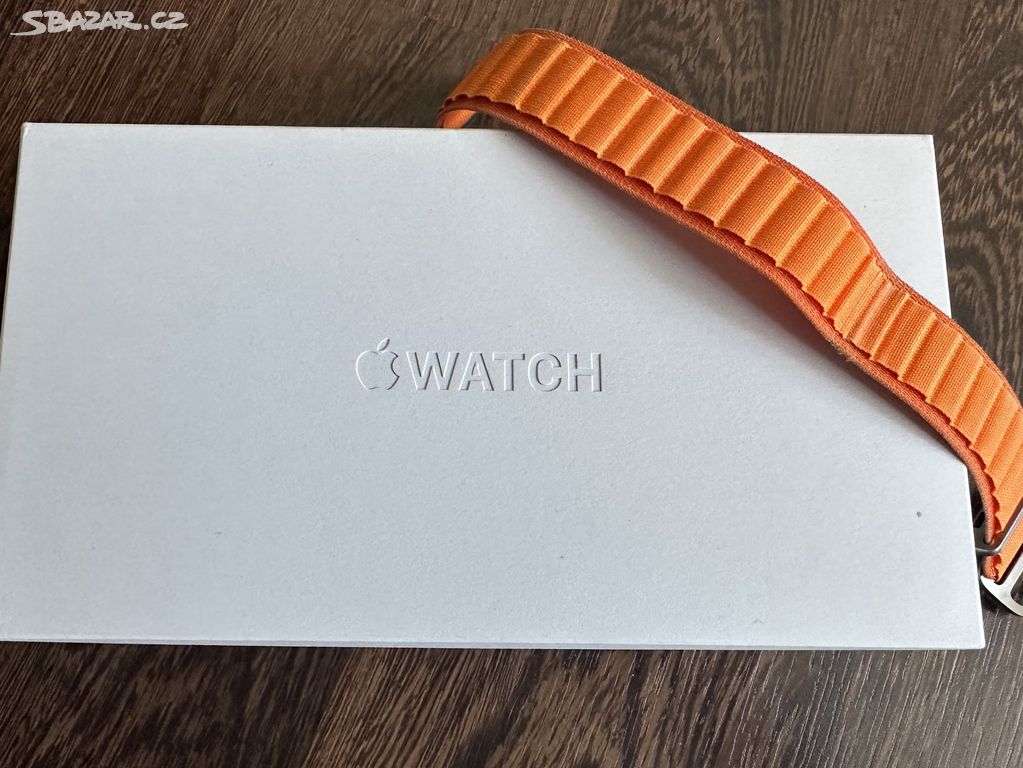 Apple Watch Ultra 49mm Titanium, komplet, záruka