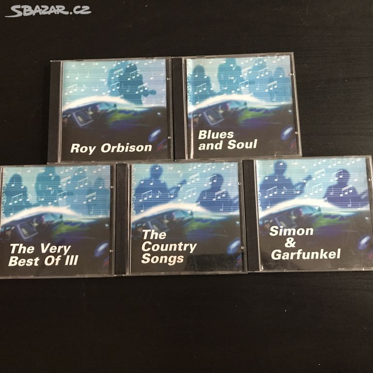 5 CD ÖMV: Roy Orbison, Simon & Garfunkel, country.