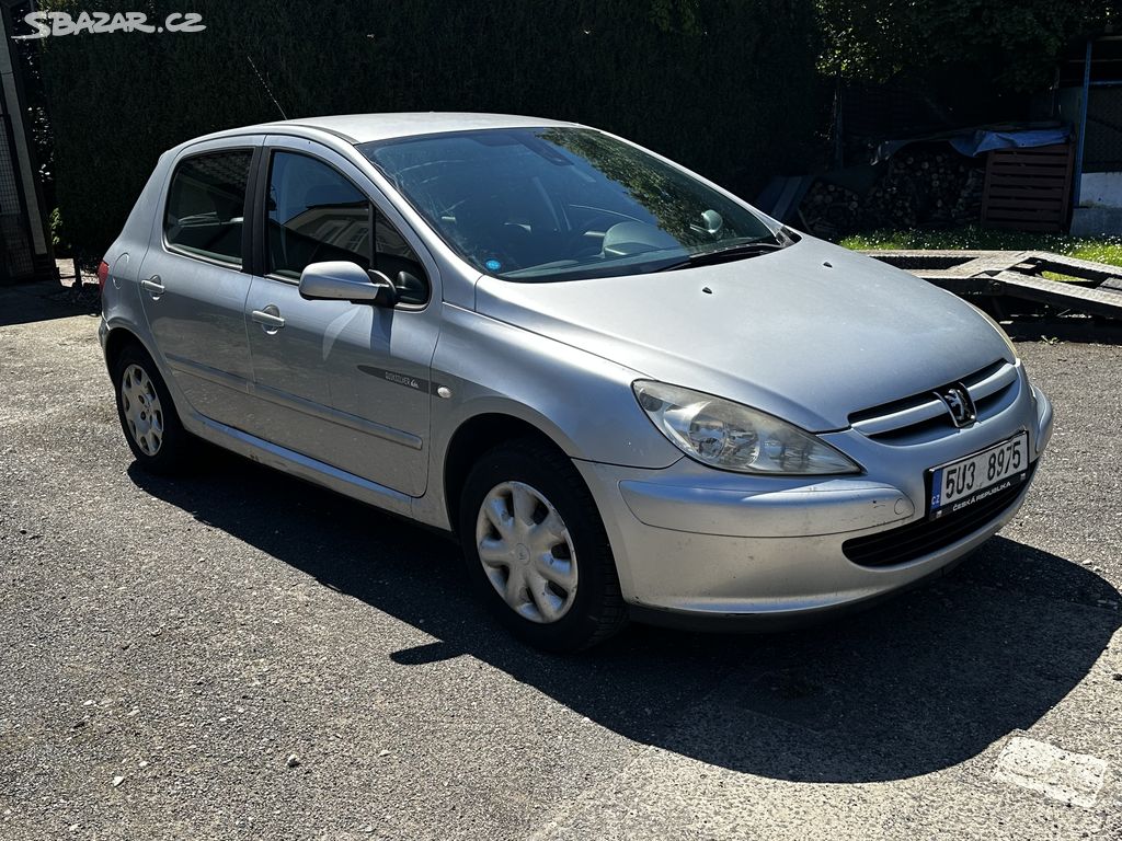 Peugeot 307 1.6HDi, r.2005, klima, pouze prodej