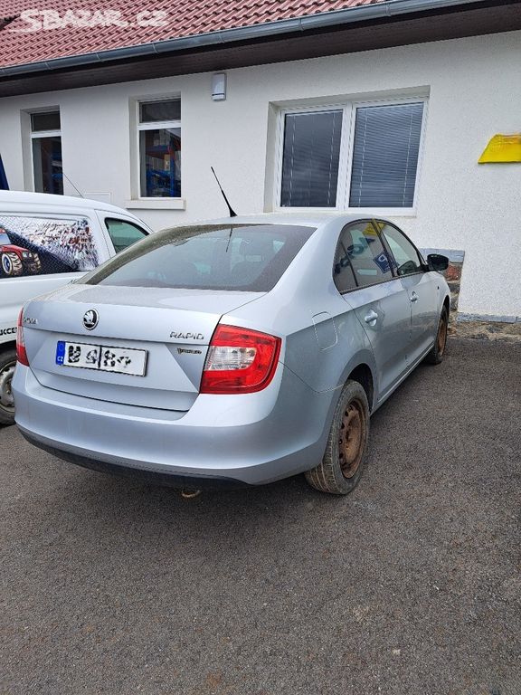 ŠKODA RAPID 1,6 D, nájezd 263 000 km