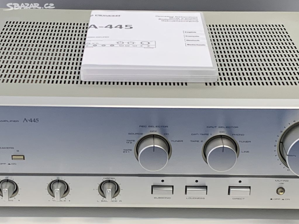 PIONEER A-445 Stereo Integrated Amplifier