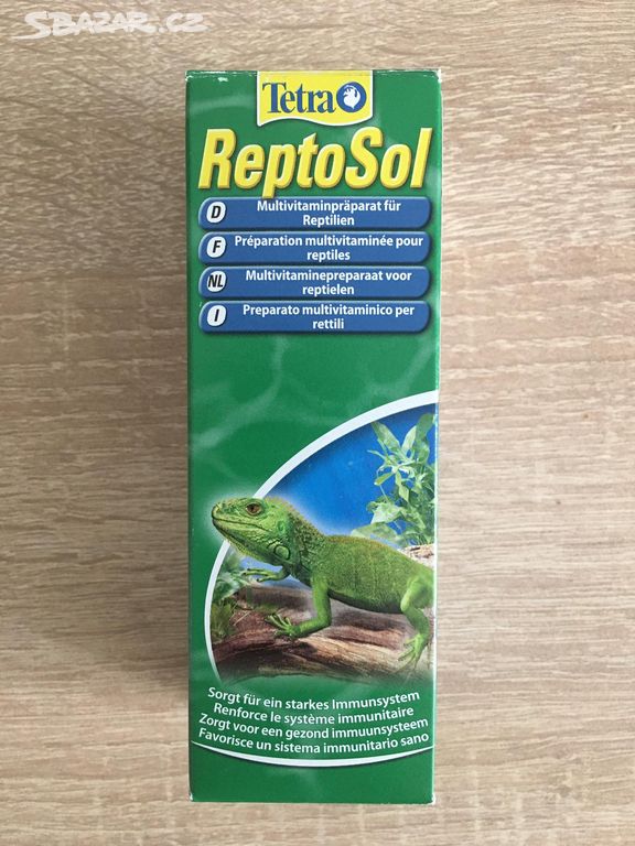 Tekuté vitamíny pro plazy ReptoSol