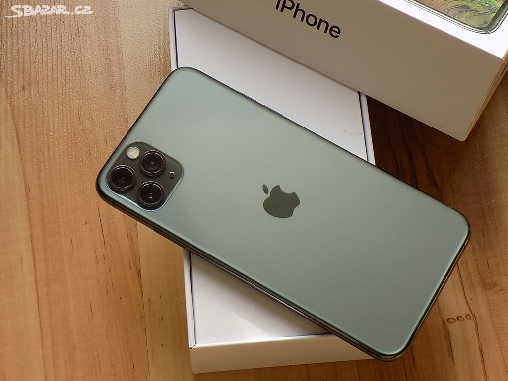 APPLE iPhone 11 Pro MAX 256GB Green - ZÁRUKA - TOP