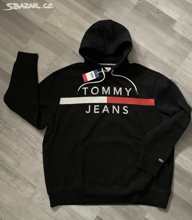 Značková mikina zn. Tommy Jeans = NOVÁ = ORIGINÁL