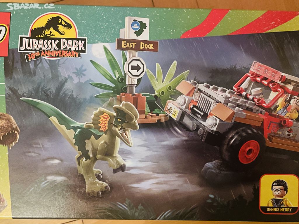 LEGO Jurassic Park 76958 Útok dilophosaura, nové