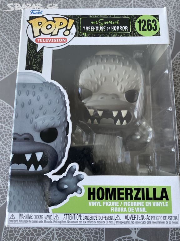 Nová figurka Funko Pop - Homerzilla (The Simpsons)