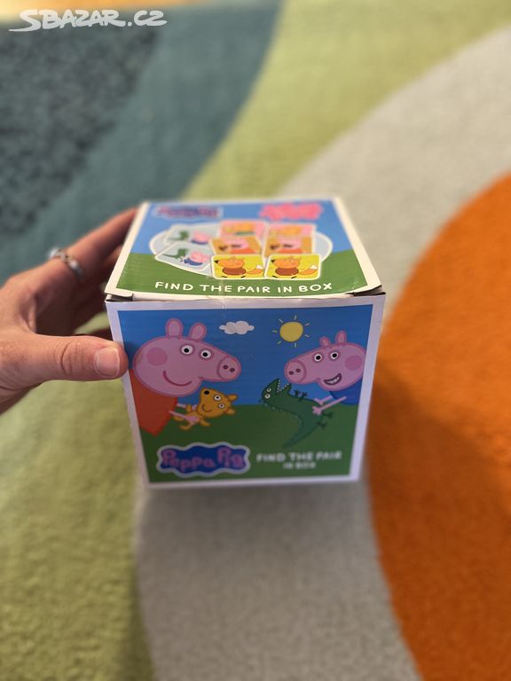 Pexeso na cesty Peppa Pig