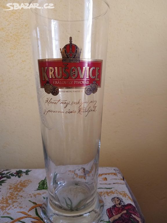 sklenice Krušovice 0.5 l