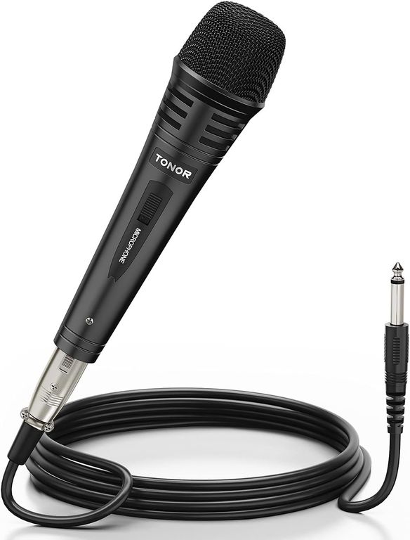NOVÝ Dynamický mikrofon TONOR s kabelem XLR 5M,