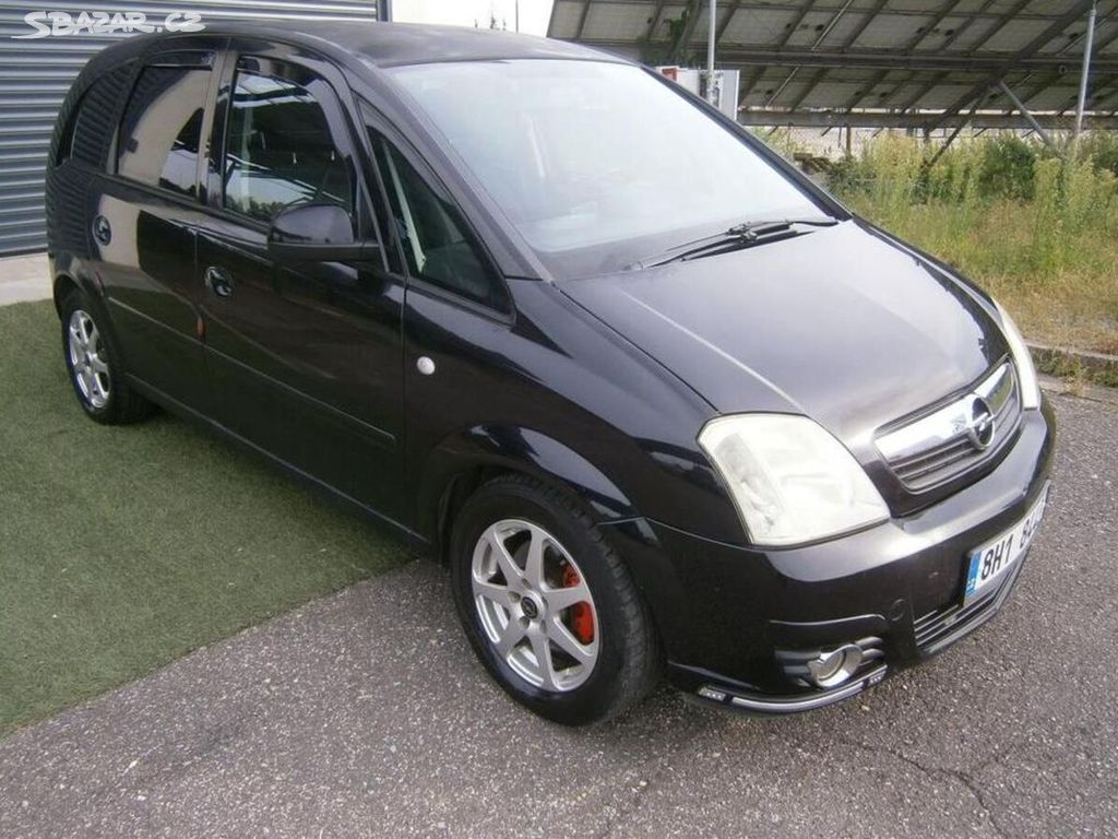 Opel Meriva 1.7CDTi 74kw,2x kola nafta manuální