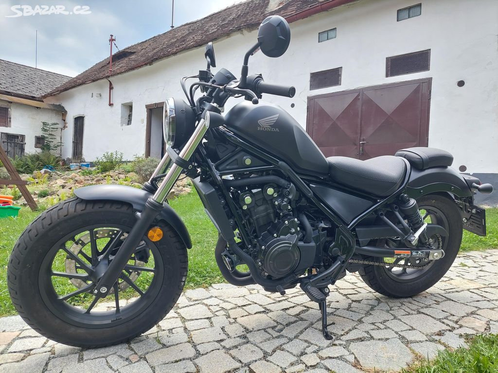 HONDA CMX500 Rebel ČR, 590km, 1.majitel