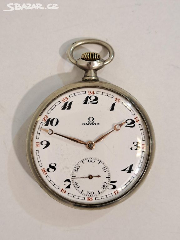 Starožitné kapesní hodinky OMEGA 15 jewels 7859