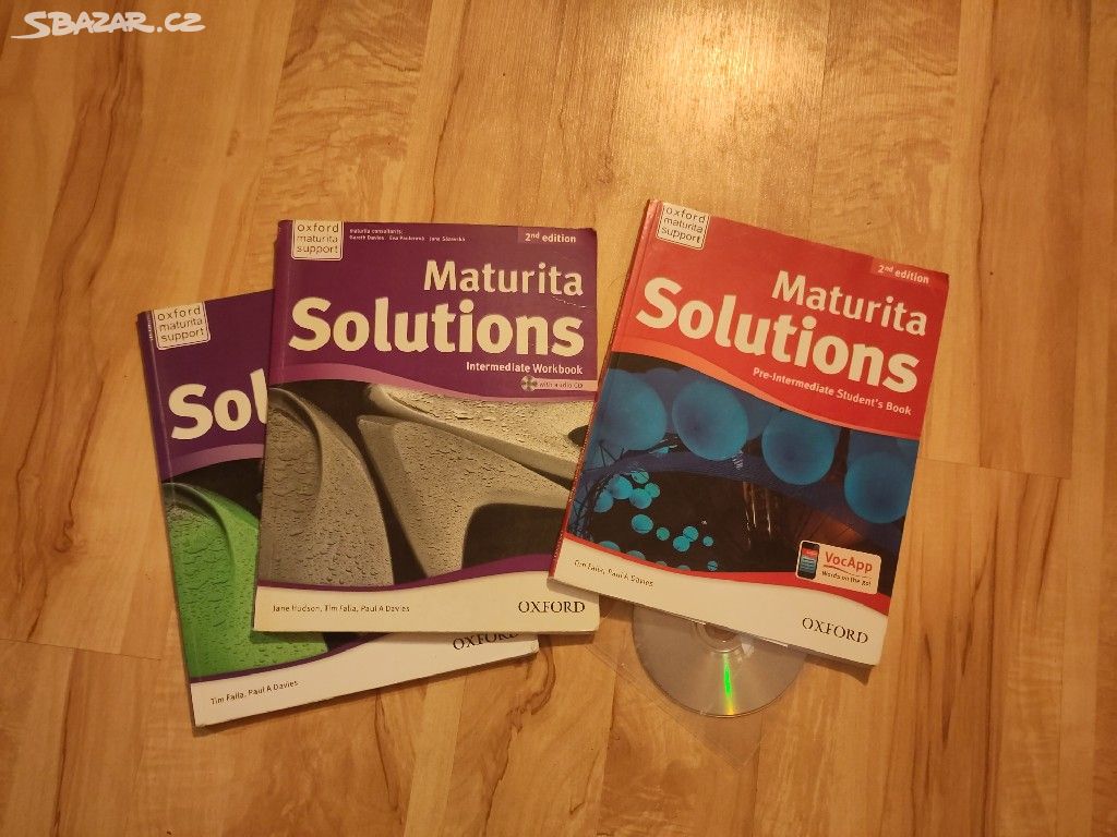 Maturita Solutions fialové a červená