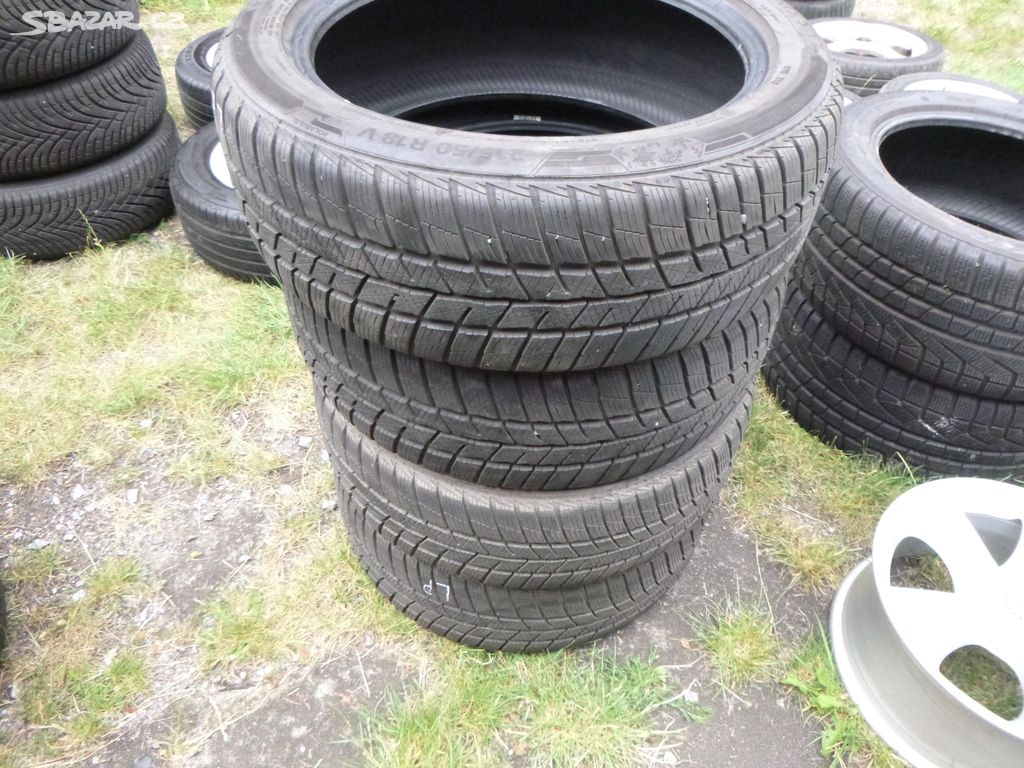 4x zimní pneu barum 215/50 r18 (8 mm)