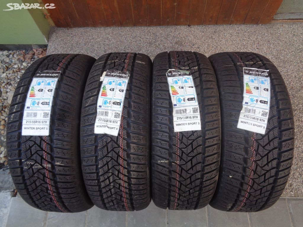 Zimní pneu 215/55/16 R16 Dunlop - NOVÉ