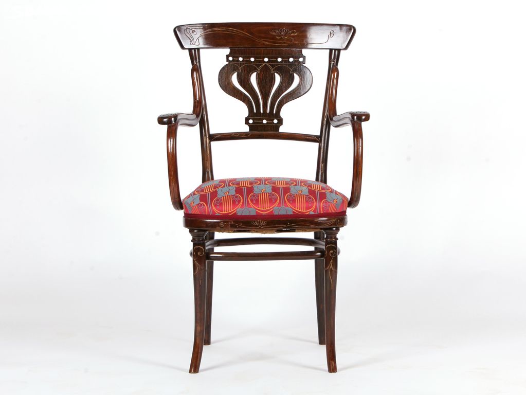 [ 418 ] Zrenovovaná židle Thonet No. 221, 1890.