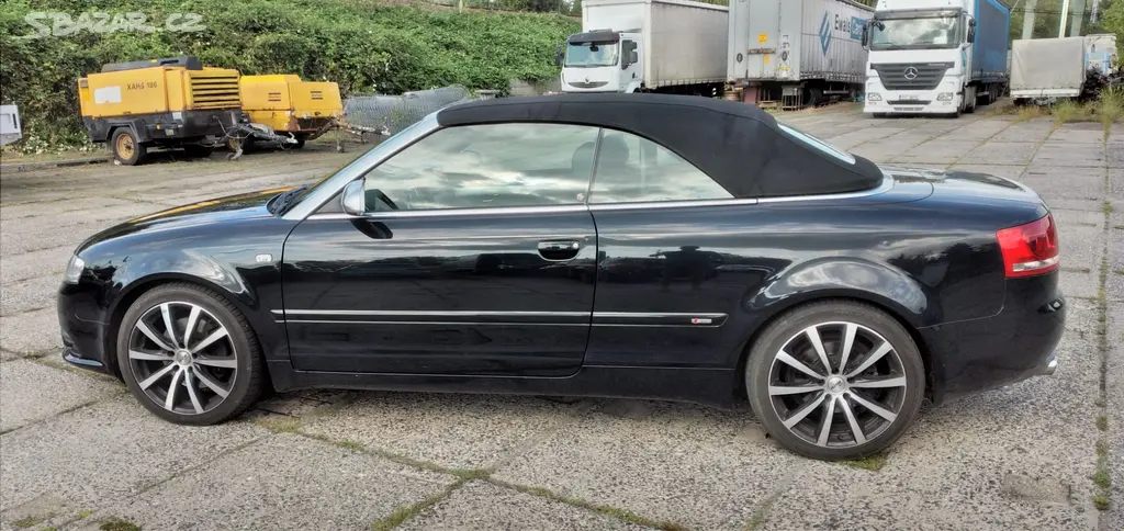 AUDI A4 S -line cabrio 3,0 TDI 4x4 140t.km - fotka 6