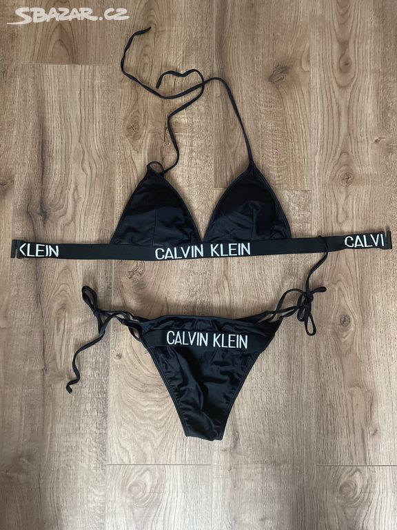 Damske cerne plavky/bikiny Calvin Klein